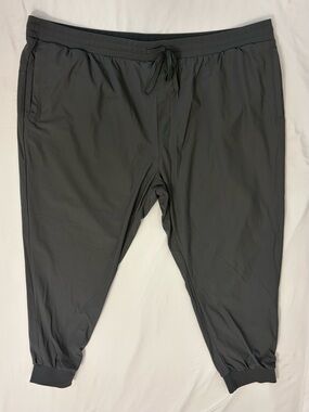 Society of One 4x Performance Double-Knit Ribbed-Hem Joggers